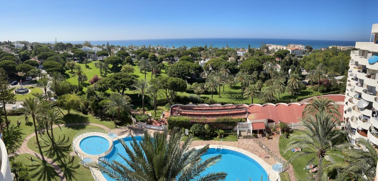 Vista Al Mar Apartment Marbella Bagian luar foto